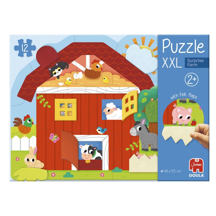 Produktbild: GOULA - XXL-Puzzle &Uuml;berraschungsbauernhof