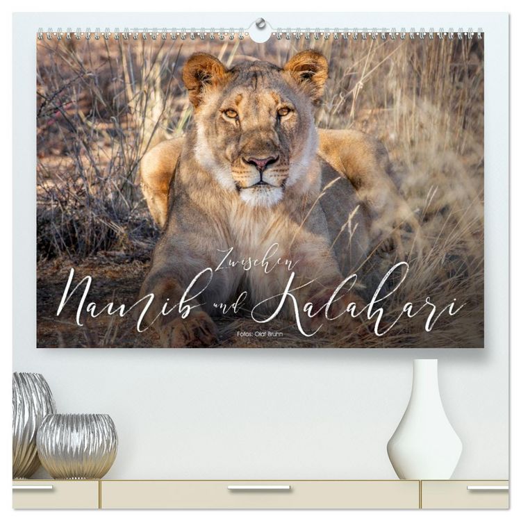 Produktbild: Zwischen Namib und Kalahari (hochwertiger Premium Wandkalender 2026 DIN A2 quer), Kunstdruck in Hochglanz