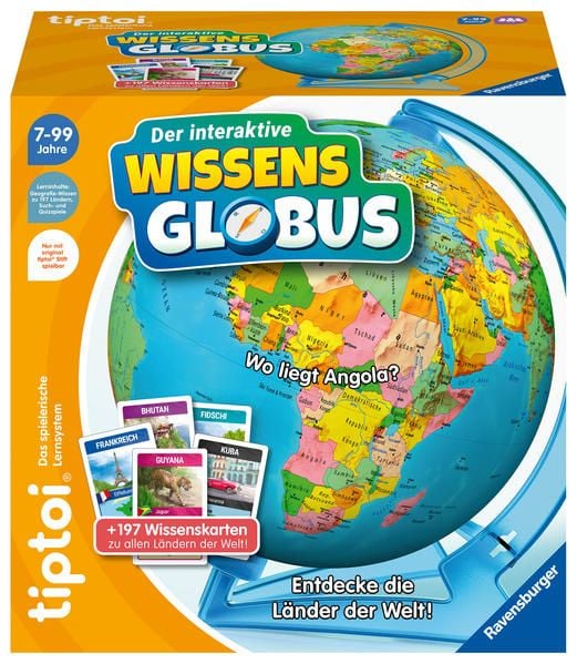 Produktbild: Tiptoi® Der interaktive Wissens-Globus - ab 7 Jahre