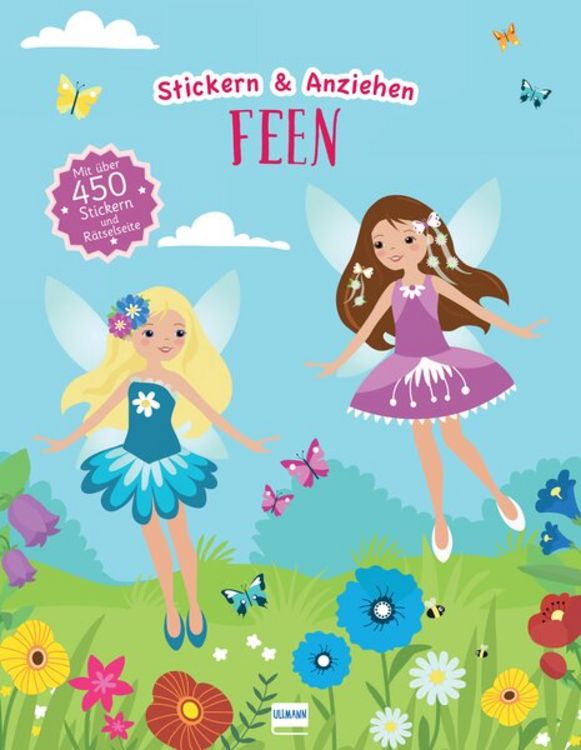Produktbild: Feen Stickerbuch (Anziehpuppen, Anziehpuppen-Sticker)