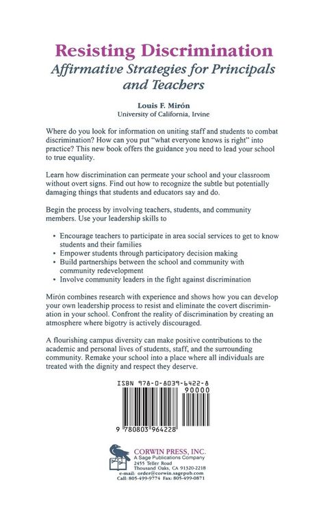 Produktbild: Resisting Discrimination