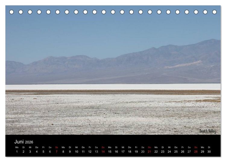 Produktbild: United States National Parks (Tischkalender 2026 DIN A5 quer), CALVENDO Monatskalender