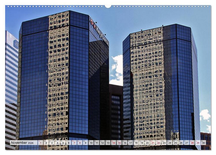 Produktbild: Denver Stadtansichten (Wandkalender 2026 DIN A2 quer), CALVENDO Monatskalender