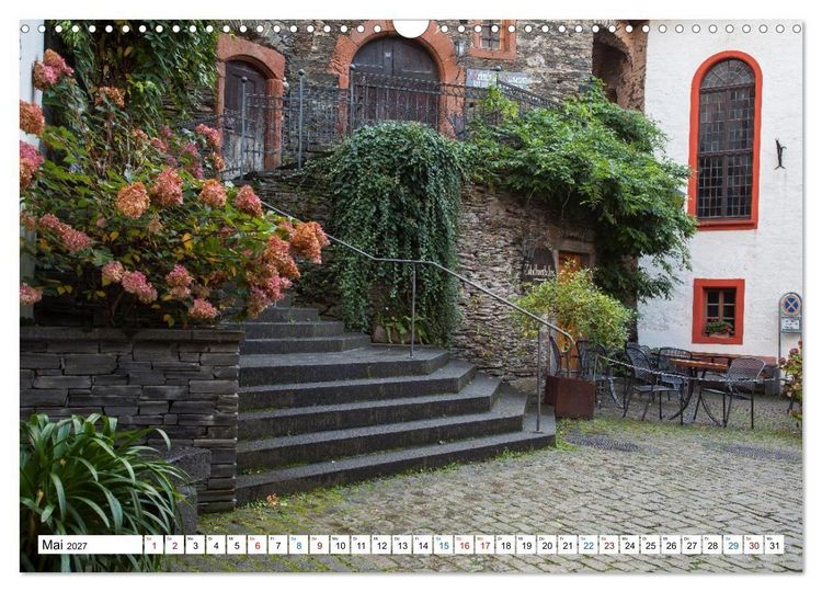 Produktbild: Die sch&ouml;nsten Orte im Moseltal - Von der Burg Eltz bis nach Trier (Wandkalender 2027 DIN A3 quer), CALVENDO Monatskalender