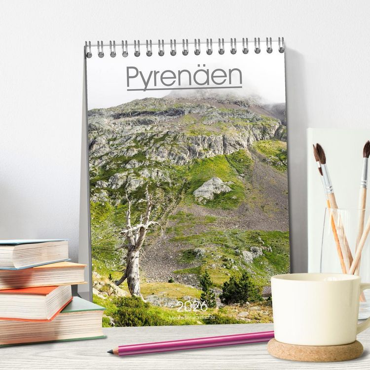 Produktbild: Pyren&auml;en - Spanien und Frankreich (Tischkalender 2026 DIN A5 hoch), CALVENDO Monatskalender