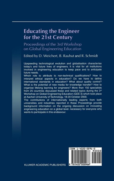 Produktbild: Educating the Engineer for the 21st Century