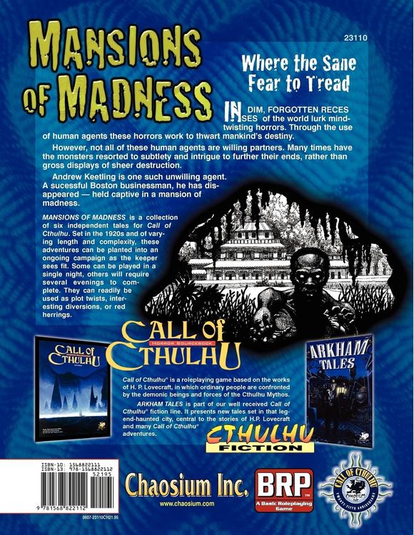 Produktbild: Mansions of Madness