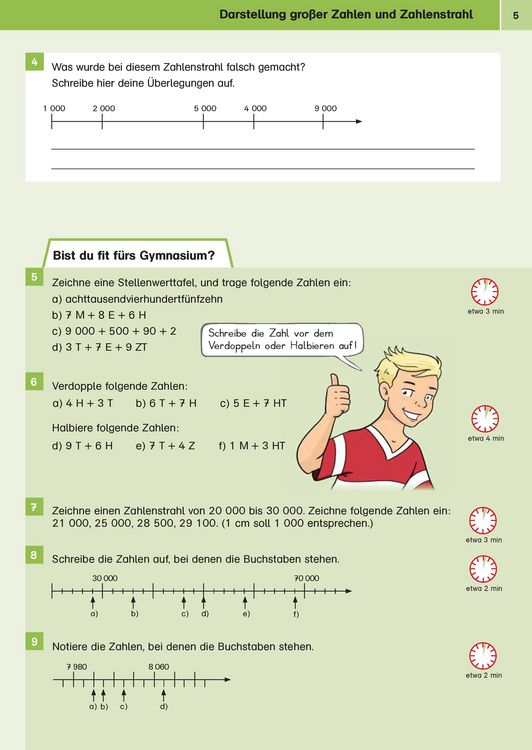 Produktbild: Klett Sicher ins Gymnasium Mathematik 4. Klasse