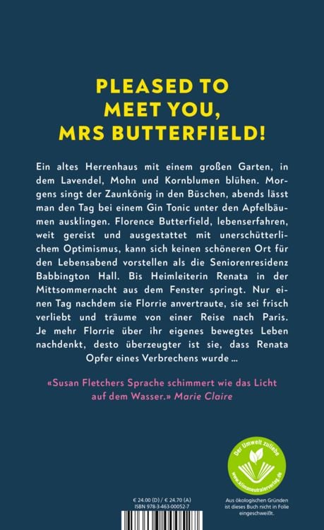 Produktbild: Florence Butterfield und die Nachtschwalbe
