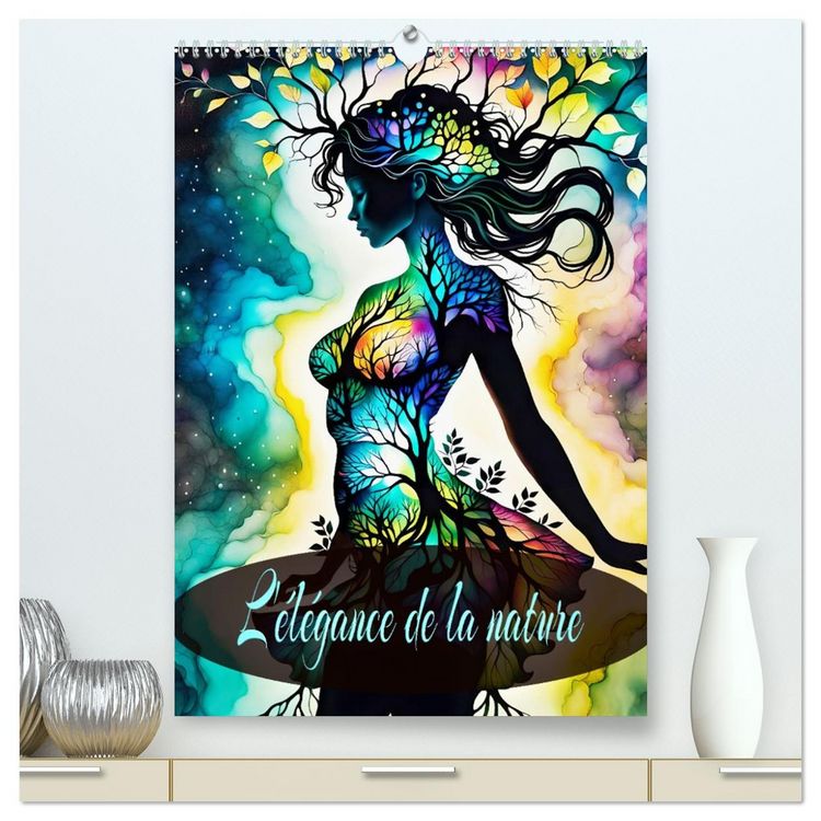 Produktbild: L'&eacute;l&eacute;gance de la nature (Calendrier mural 2026 DIN A2 horizontal) calendrier de bureau