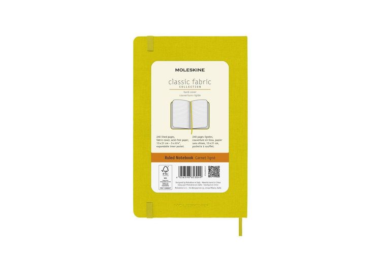 Produktbild: Moleskine Notizb. Color A5 Geb Strohgelb