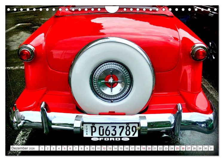 Produktbild: Crestline - Schmuckst&uuml;ck auf R&auml;dern von Ford (Wandkalender 2026 DIN A4 quer), CALVENDO Monatskalender