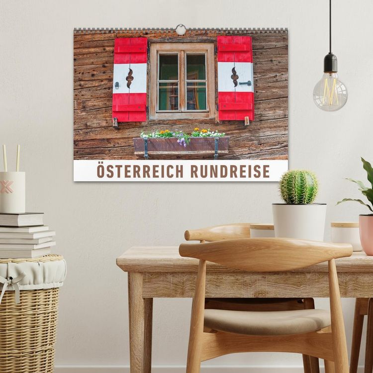 Produktbild: &Ouml;sterreich Rundreise (Wandkalender 2026 DIN A3 quer), CALVENDO Monatskalender