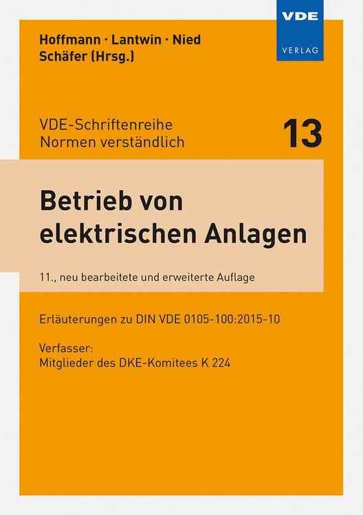 Produktbild: Betrieb von elektrischen Anlagen