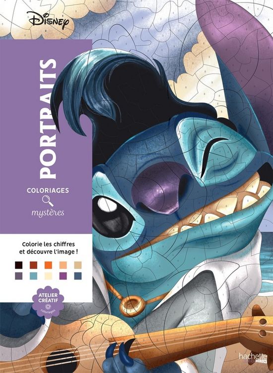 Produktbild: Coloriages mysteres Disney - Portraits