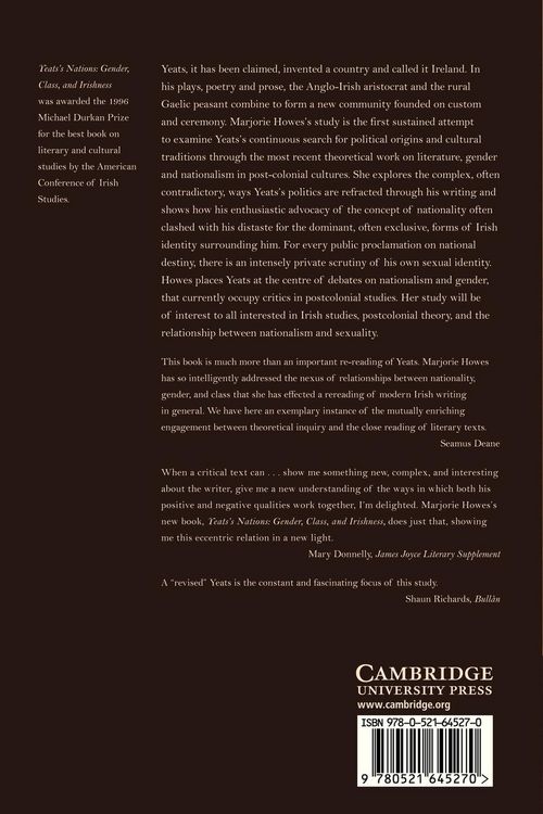 Produktbild: Yeats's Nations