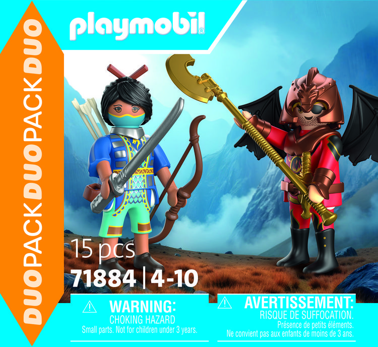 Produktbild: PLAYMOBIL 71884 DuoPack Novelmore vs. Burnham Duell