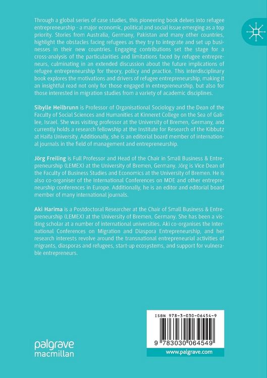 Produktbild: Refugee Entrepreneurship