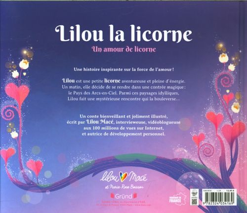 Produktbild: Lilou la licorne. Un amour de licorne