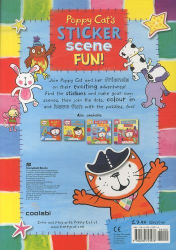 Produktbild: Jones, L: Poppy Cat's Sticker Scene Fun