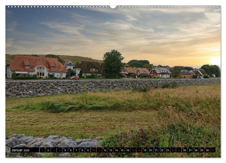 Produktbild: Das M&ouml;nchgut und Gager (hochwertiger Premium Wandkalender 2026 DIN A2 quer), Kunstdruck in Hochglanz