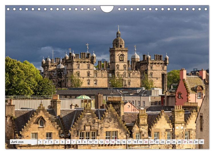 Produktbild: Wundersch&ouml;nes Edinburgh (Wandkalender 2026 DIN A4 quer), CALVENDO Monatskalender