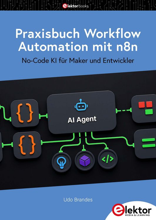 Produktbild: Praxisbuch Workflow Automation mit n8n