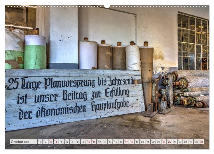 Produktbild: Vergessene Technik - abgeschaltet und stillgelegt (hochwertiger Premium Wandkalender 2026 DIN A2 quer), Kunstdruck in Hochglanz