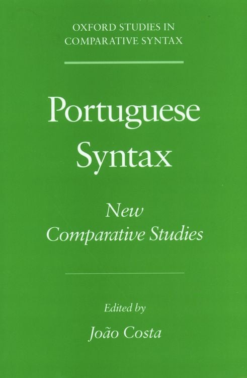 Produktbild: Portuguese Syntax
