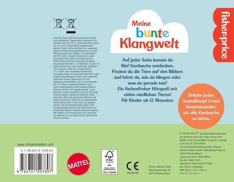 Produktbild: Meine bunte Klangwelt (Fisher Price)