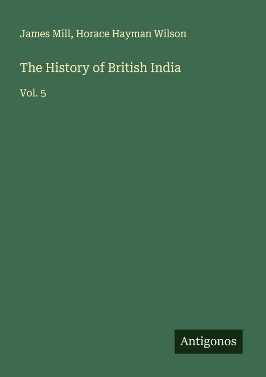 Produktbild: The History of British India