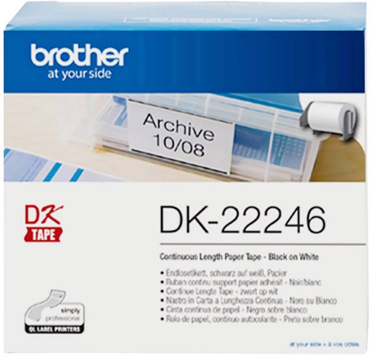 Produktbild: BROTHER Endlos-Etiketten DK