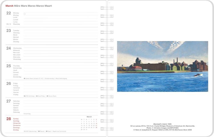 Produktbild: Edward Hopper Diary 2027