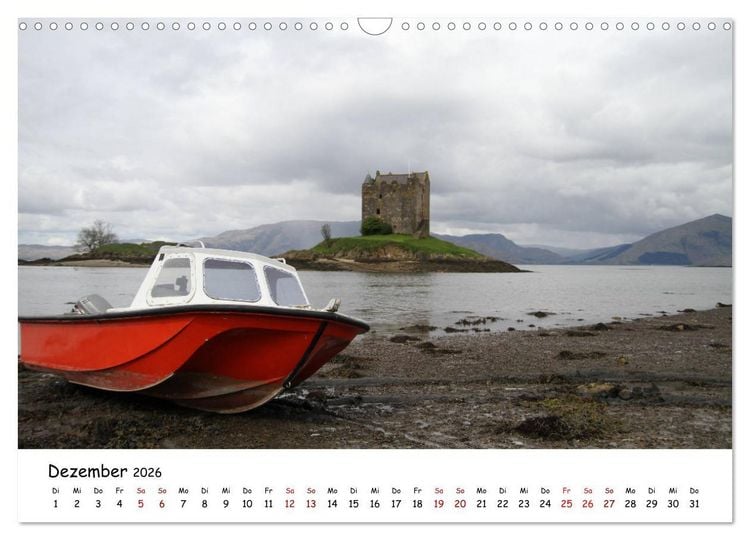 Produktbild: Schottland - Das Land mit rauem Charme (Wandkalender 2026 DIN A3 quer), CALVENDO Monatskalender