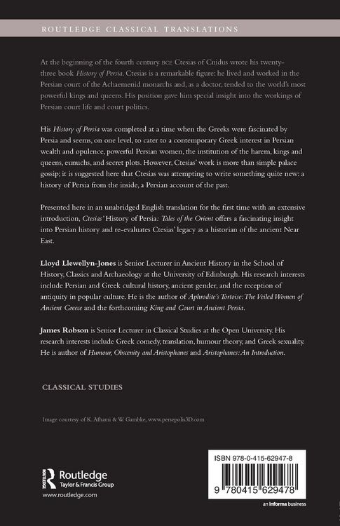 Produktbild: Ctesias' 'History of Persia'