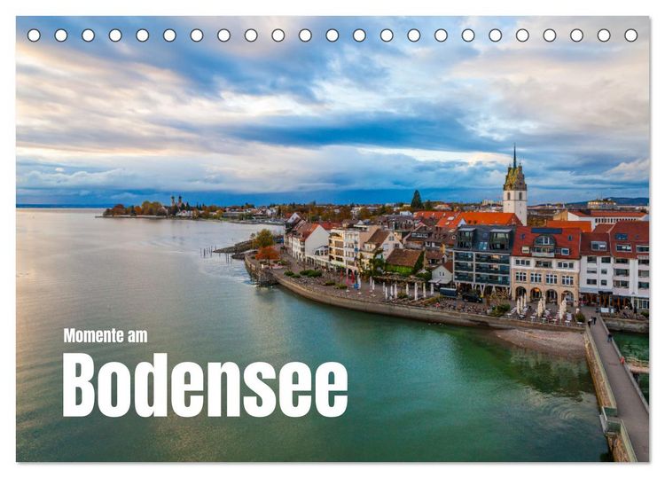 Produktbild: Momente am Bodensee (Tischkalender 2026 DIN A5 quer), CALVENDO Monatskalender