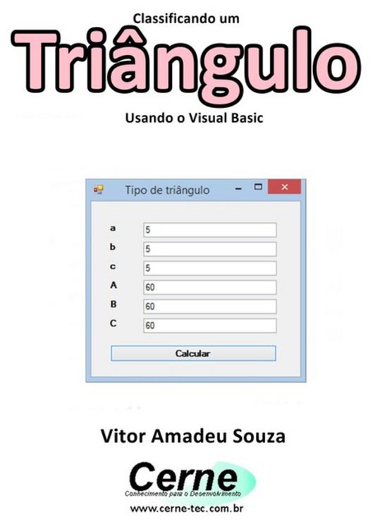 Produktbild: Classificando Um Tri&acirc;ngulo Usando O Visual Basic