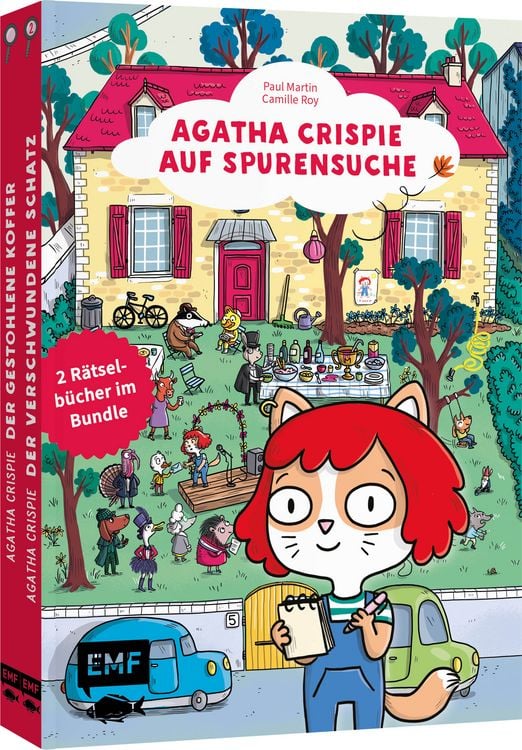 Produktbild: Agatha Crispie auf Spurensuche &ndash; Geschichten mit Bilderr&auml;tseln