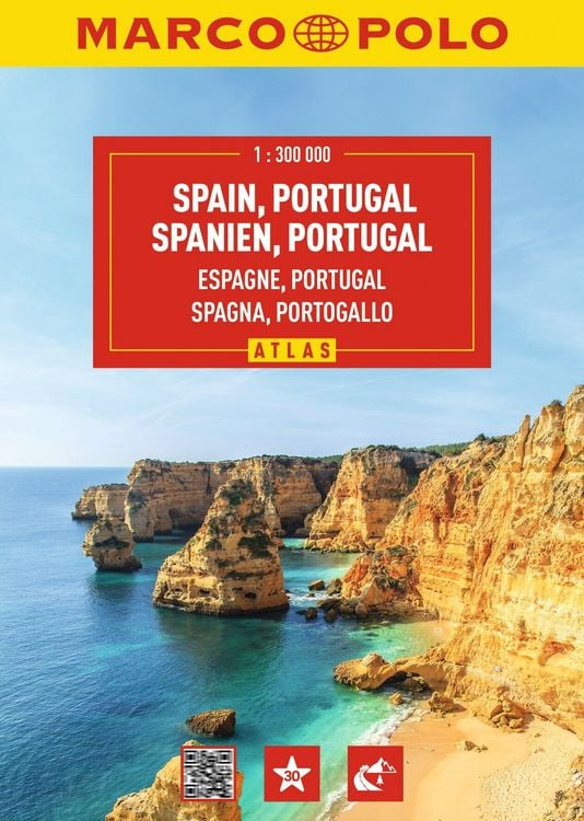 Produktbild: MARCO POLO Reiseatlas Spanien, Portugal 1:300.000