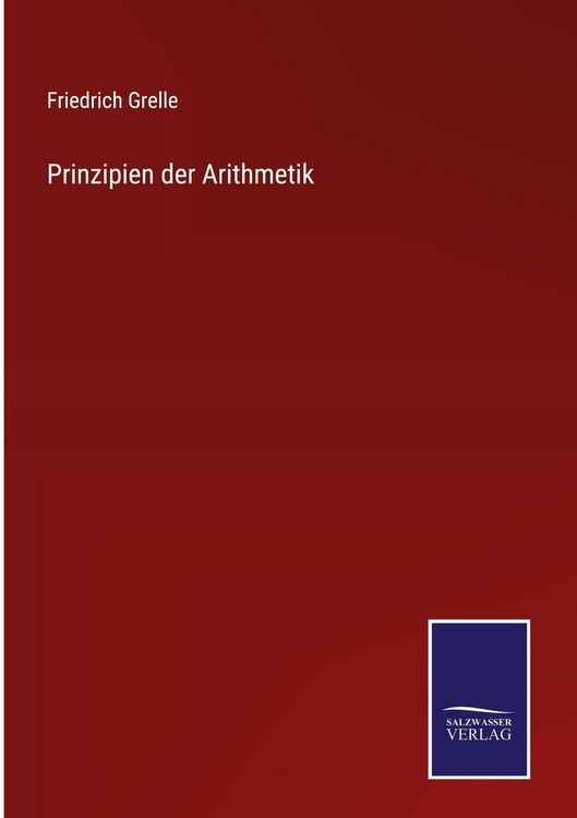 Produktbild: Prinzipien der Arithmetik