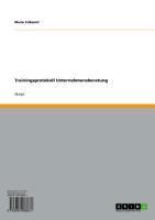 Produktbild: Trainingsprotokoll Unternehmensberatung