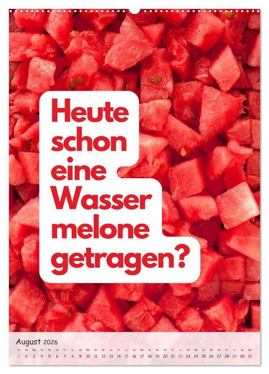 Produktbild: Tanz um den hei&szlig;en Brei! (hochwertiger Premium Wandkalender 2026 DIN A2 hoch), Kunstdruck in Hochglanz