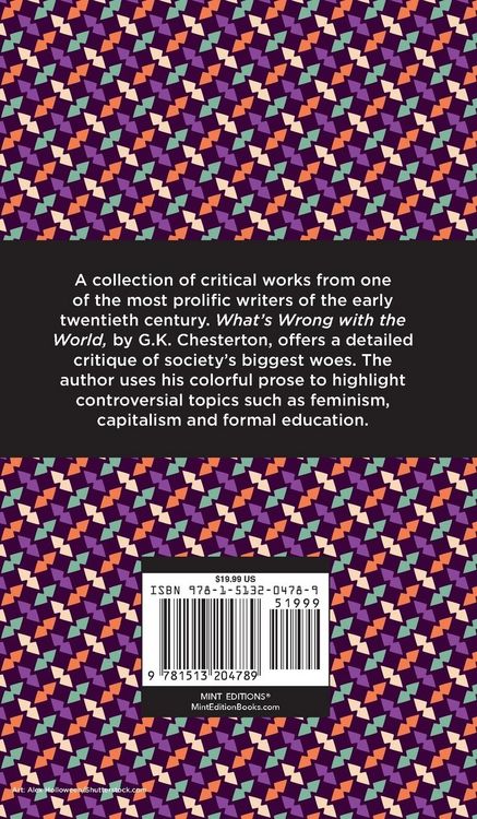 Produktbild: What's Wrong with the World