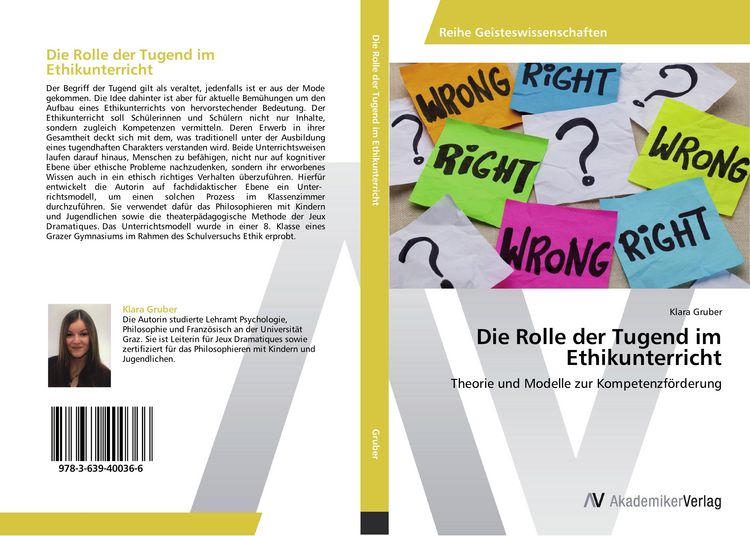 Produktbild: Die Rolle der Tugend im Ethikunterricht