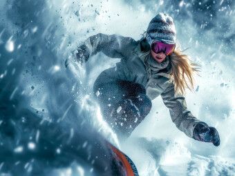 Produktbild: CALVENDO Puzzle Snowboard-Vergn&uuml;gen pur | 1000 Teile Lege-Gr&ouml;&szlig;e 64x48cm Foto-Puzzle f&uuml;r gl&uuml;ckliche Stunden