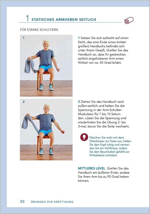 Produktbild: Stark im Alter. Krafttraining f&uuml;r Senioren. Die besten Fitness-&Uuml;bungen