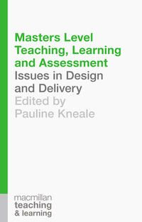 Produktbild: Masters Level Teaching, Learning and Assessment