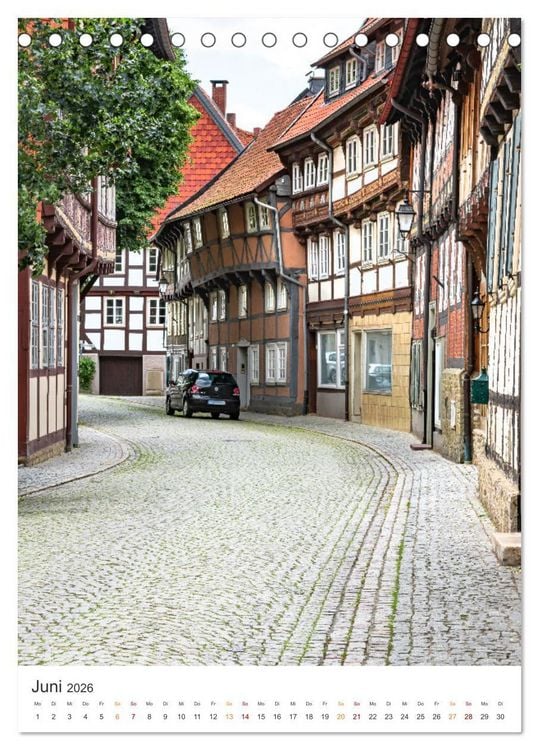 Produktbild: Die Stadt Hornburg (Tischkalender 2026 DIN A5 hoch), CALVENDO Monatskalender