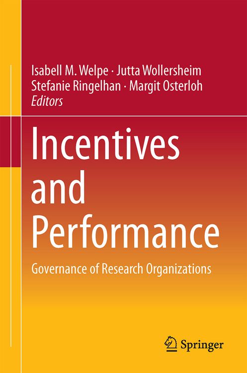Produktbild: Incentives and Performance