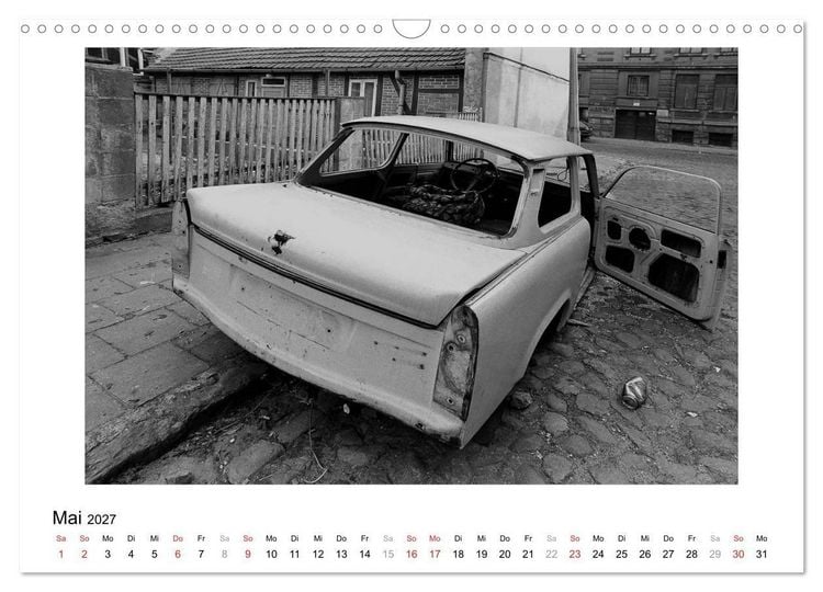 Produktbild: Aus - Zeit der Trabanten (Wandkalender 2027 DIN A3 quer), CALVENDO Monatskalender